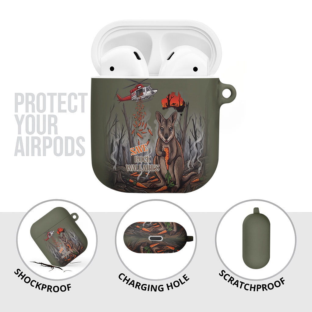 Save Rock Wallabies Australia 2026 AirPods Case
