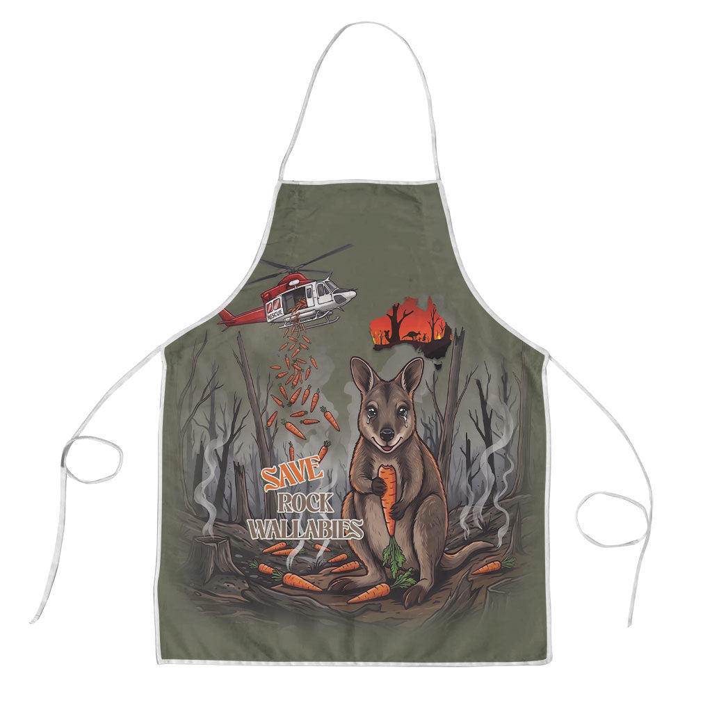 Save Rock Wallabies Australia 2026 Apron