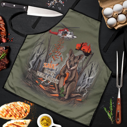 Save Rock Wallabies Australia 2026 Apron