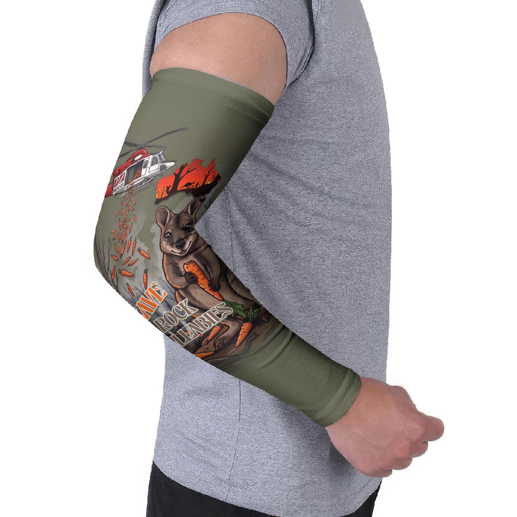 Save Rock Wallabies Australia 2026 Arm Sleeves