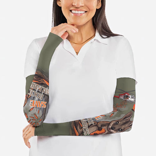Save Rock Wallabies Australia 2026 Arm Sleeves