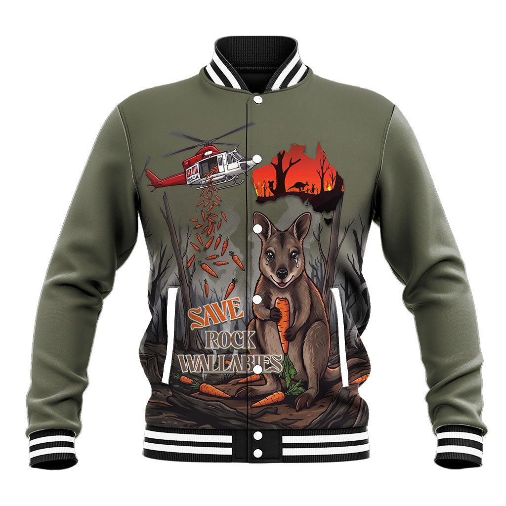 Save Rock Wallabies Australia 2026 Baseball Jacket