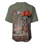 Save Rock Wallabies Australia 2026 Baseball Jersey