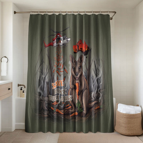 Save Rock Wallabies Australia 2026 Bathroom Set