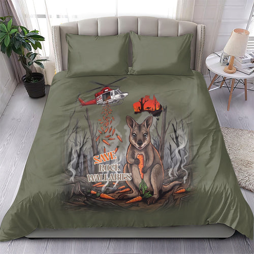Save Rock Wallabies Australia 2026 Bedding Set