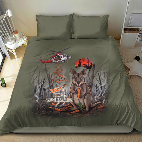 Save Rock Wallabies Australia 2026 Bedding Set