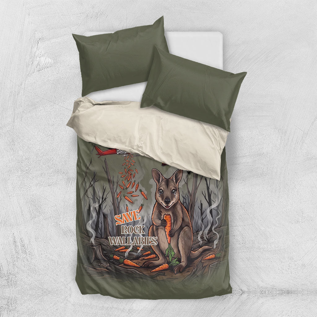 Save Rock Wallabies Australia 2026 Bedding Set