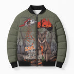 Save Rock Wallabies Australia 2026 Bomber Puffer Jacket