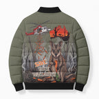 Save Rock Wallabies Australia 2026 Bomber Puffer Jacket