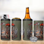 Save Rock Wallabies Australia 2026 4 in 1 Can Cooler Tumbler