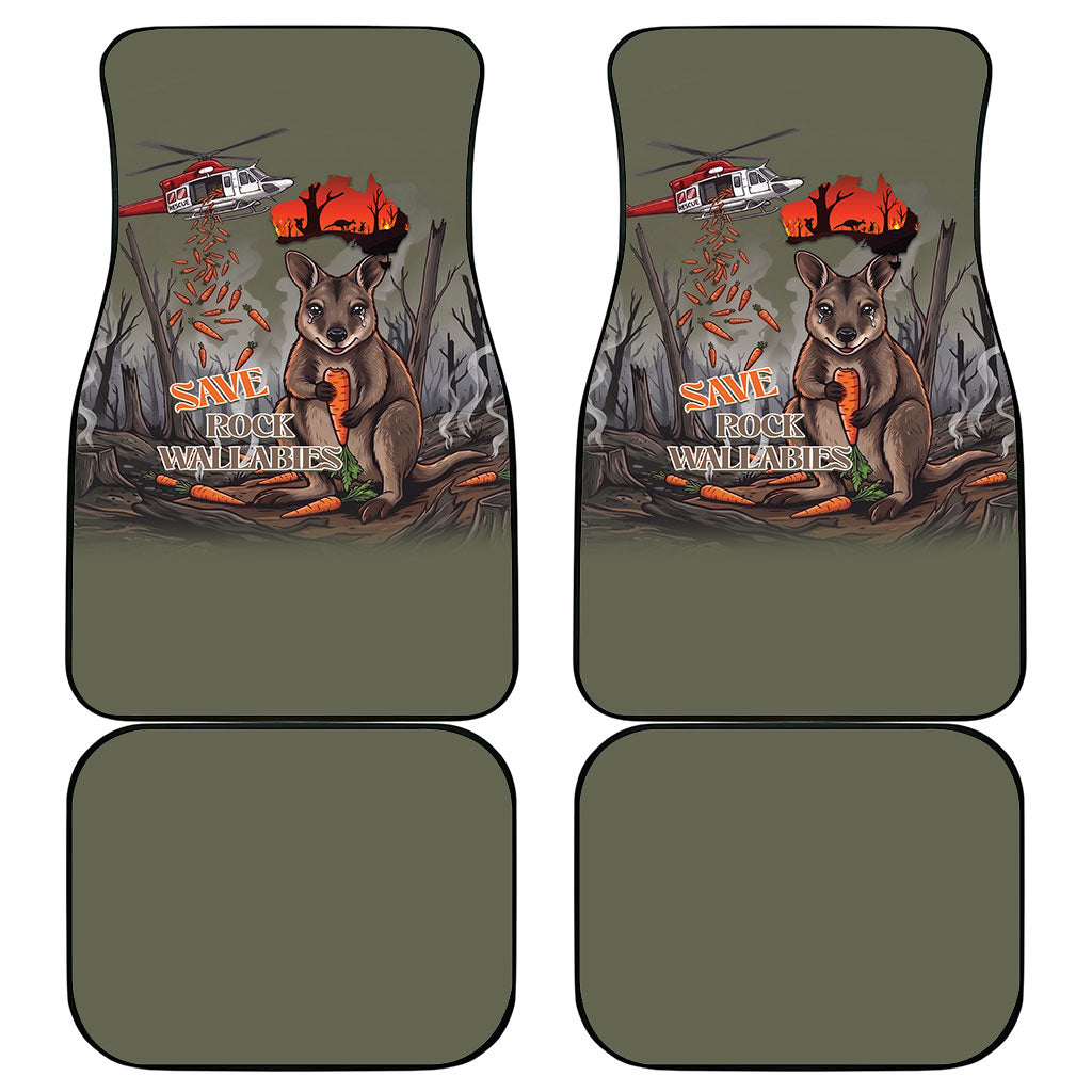 Save Rock Wallabies Australia 2026 Car Mats