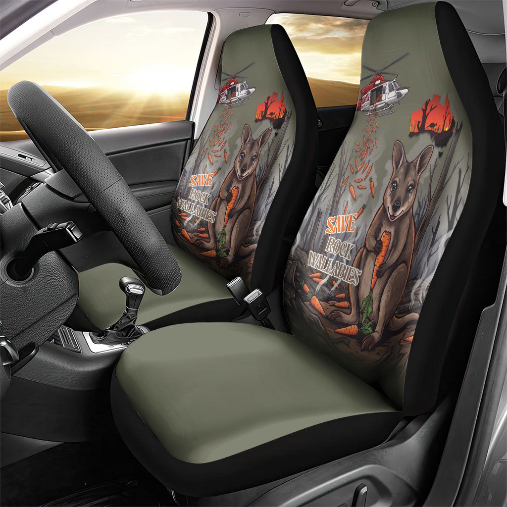 Save Rock Wallabies Australia 2026 Car Seat Cover