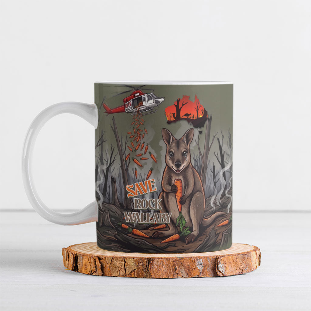 Save Rock Wallabies Australia 2026 Ceramic Mug