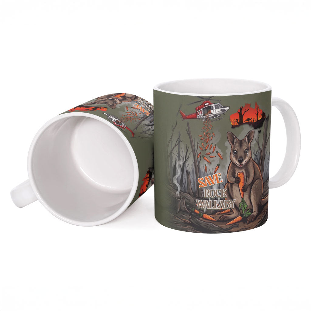 Save Rock Wallabies Australia 2026 Ceramic Mug