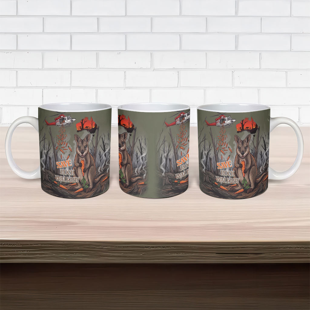 Save Rock Wallabies Australia 2026 Ceramic Mug