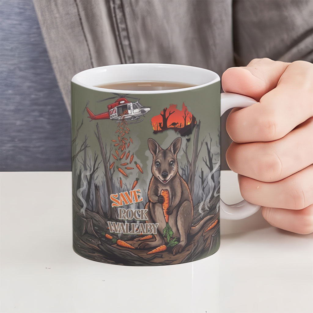 Save Rock Wallabies Australia 2026 Ceramic Mug
