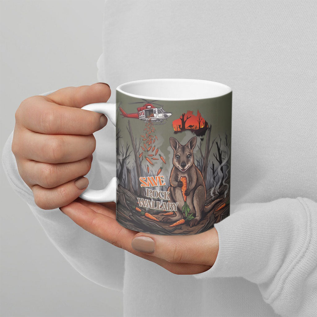 Save Rock Wallabies Australia 2026 Ceramic Mug