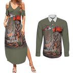 Save Rock Wallabies Australia 2026 Couples Matching Summer Maxi Dress and Long Sleeve Button Shirt