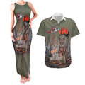 Save Rock Wallabies Australia 2026 Couples Matching Tank Maxi Dress and Hawaiian Shirt