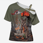 Save Rock Wallabies Australia 2026 Cross Shoulder Shirt