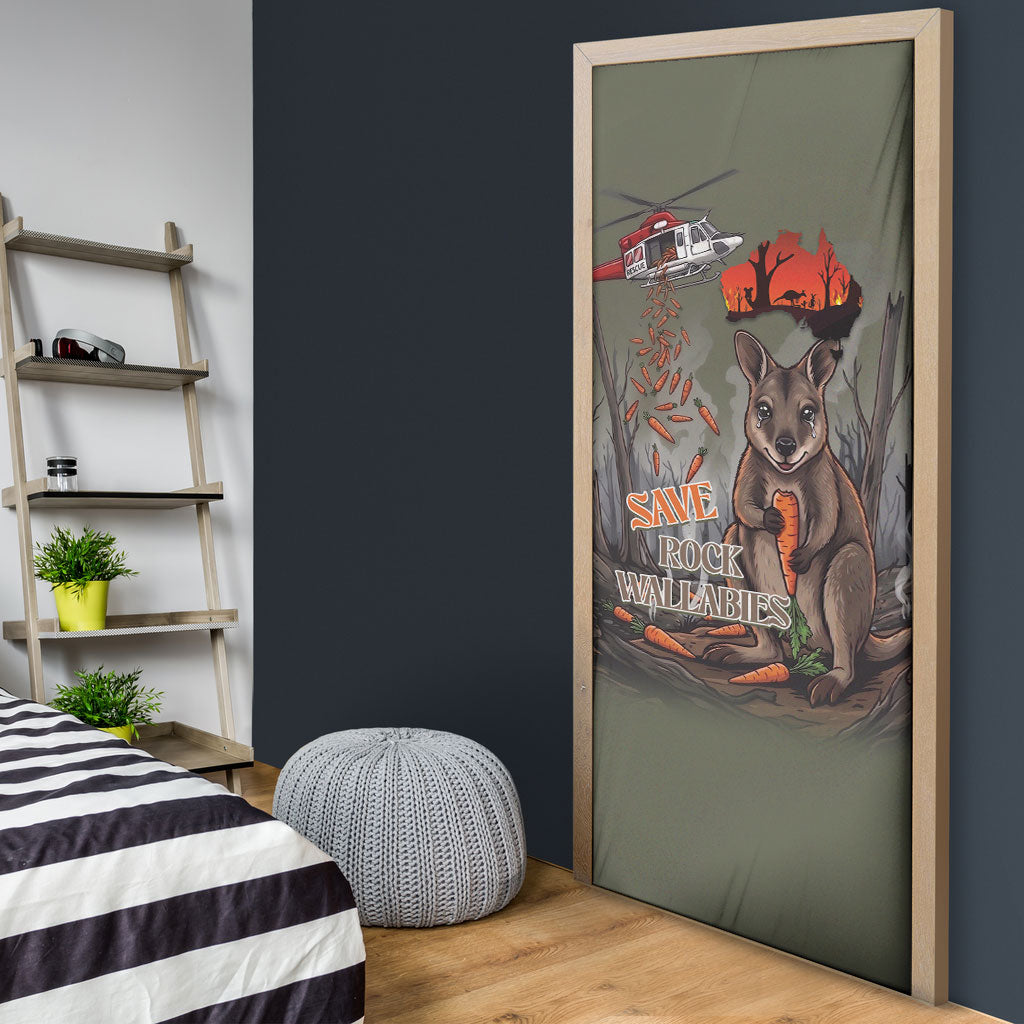 Save Rock Wallabies Australia 2026 Door Cover