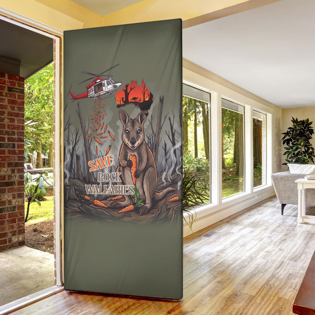 Save Rock Wallabies Australia 2026 Door Cover