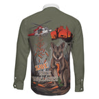 Save Rock Wallabies Australia 2026 Family Matching Off The Shoulder Long Sleeve Dress and Hawaiian Shirt