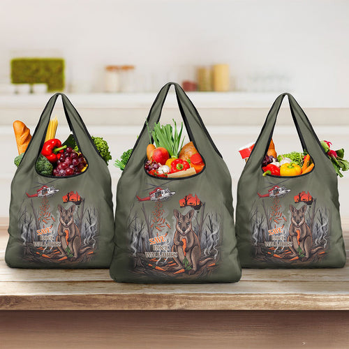 Save Rock Wallabies Australia 2026 Grocery Bag