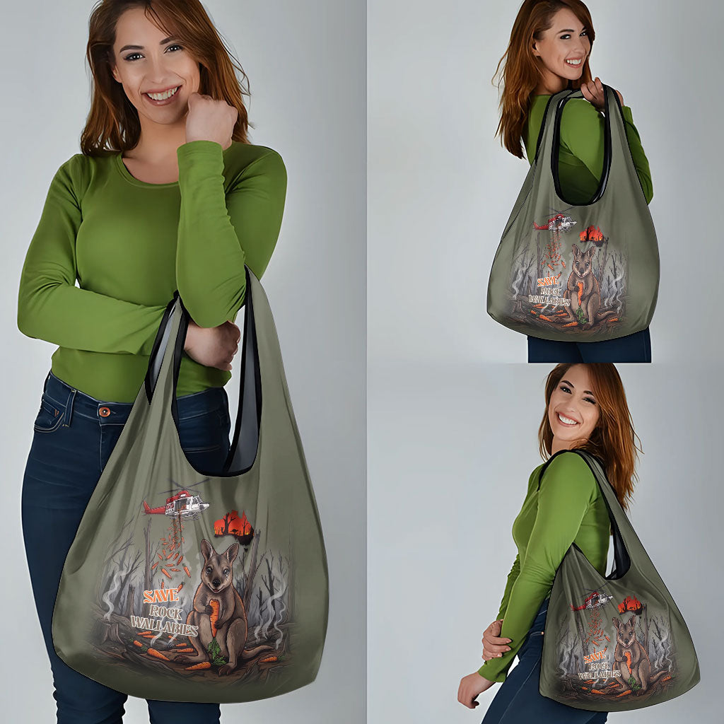 Save Rock Wallabies Australia 2026 Grocery Bag