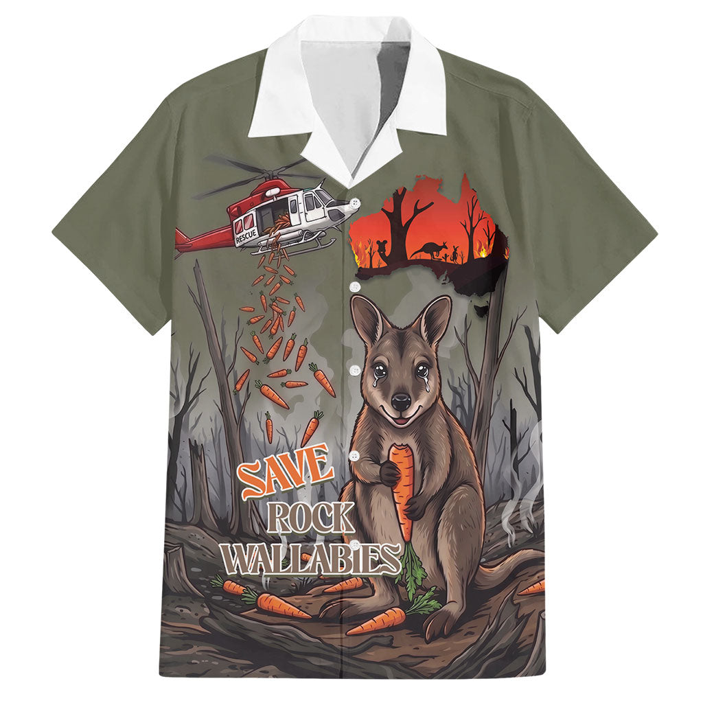Save Rock Wallabies Australia 2026 Hawaiian Shirt