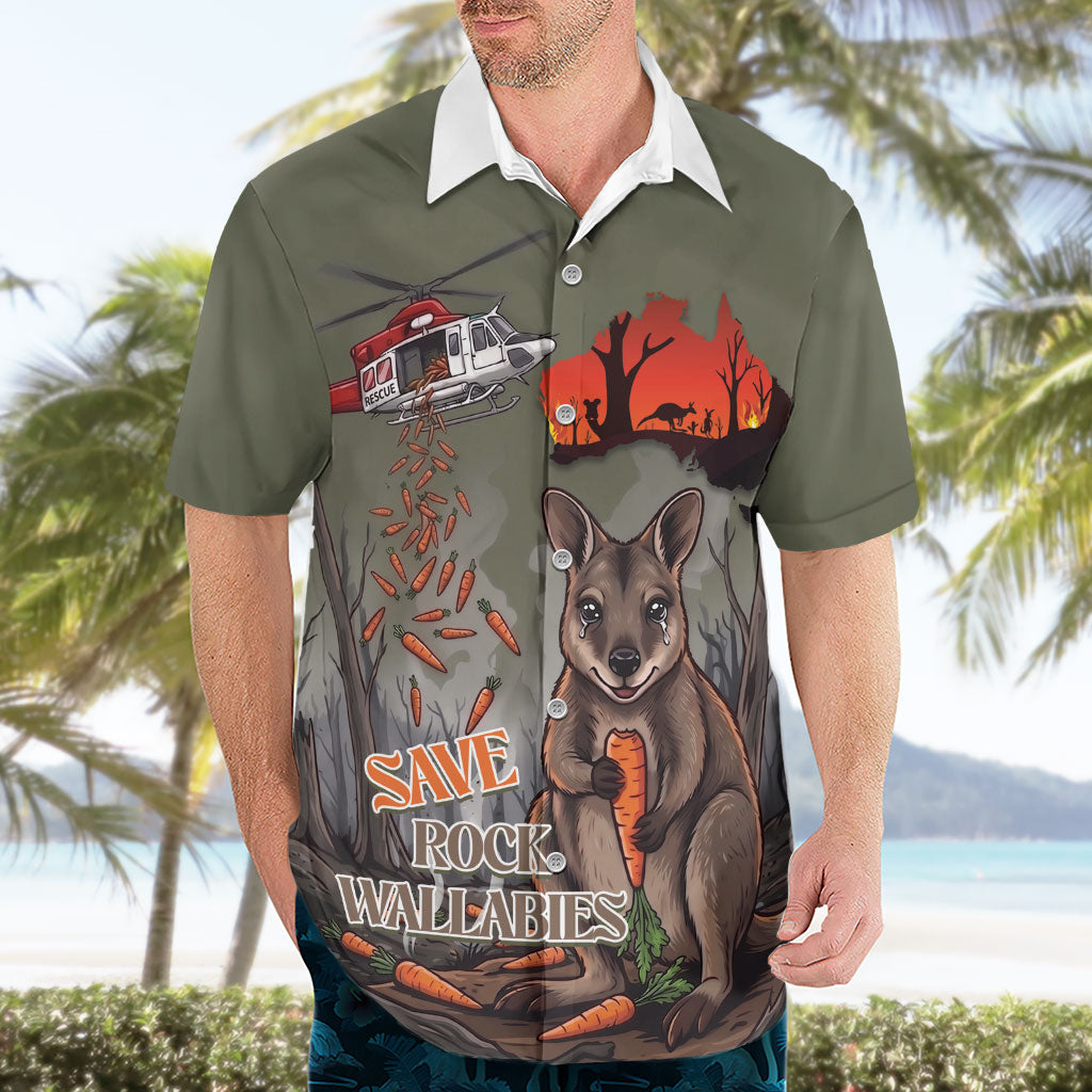 Save Rock Wallabies Australia 2026 Hawaiian Shirt