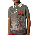 Save Rock Wallabies Australia 2026 Kid Polo Shirt