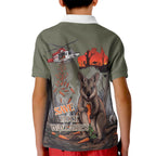 Save Rock Wallabies Australia 2026 Kid Polo Shirt