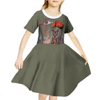 Save Rock Wallabies Australia 2026 Kid Short Sleeve Dress