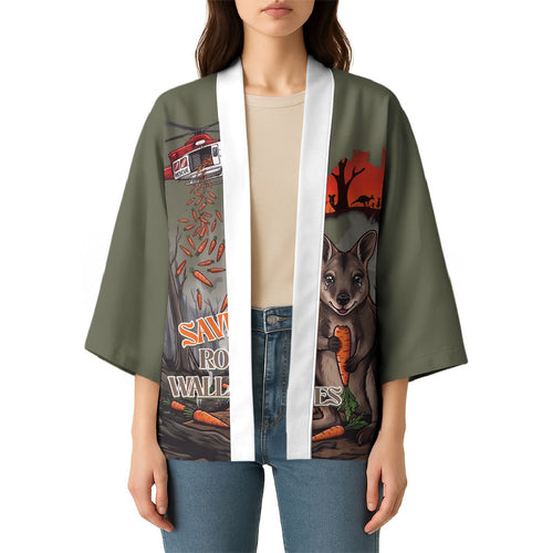 Save Rock Wallabies Australia 2026 Kimono