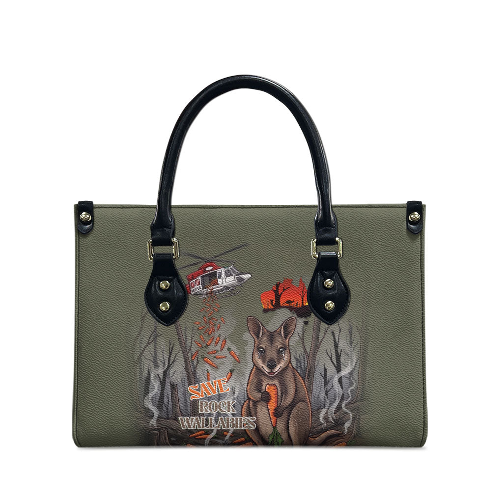 Save Rock Wallabies Australia 2026 Leather Bag