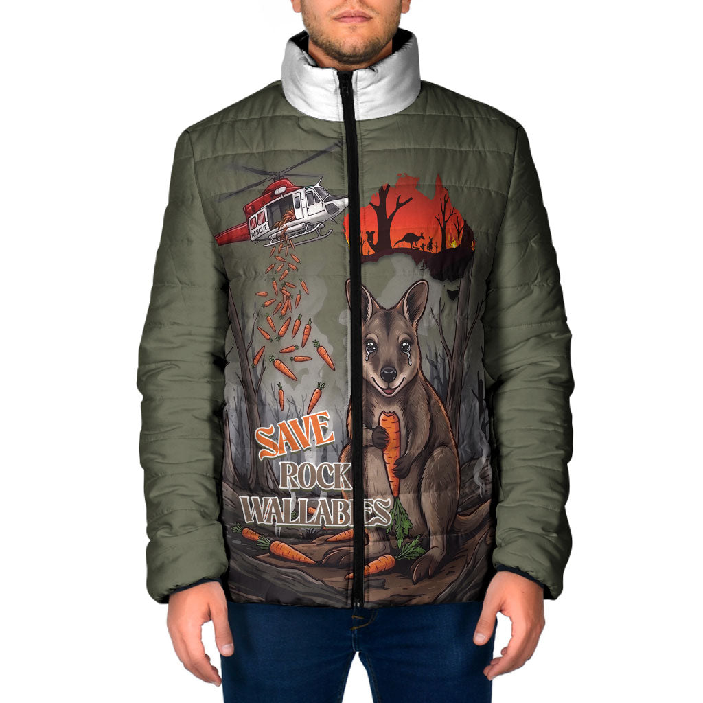 Save Rock Wallabies Australia 2026 Padded Jacket