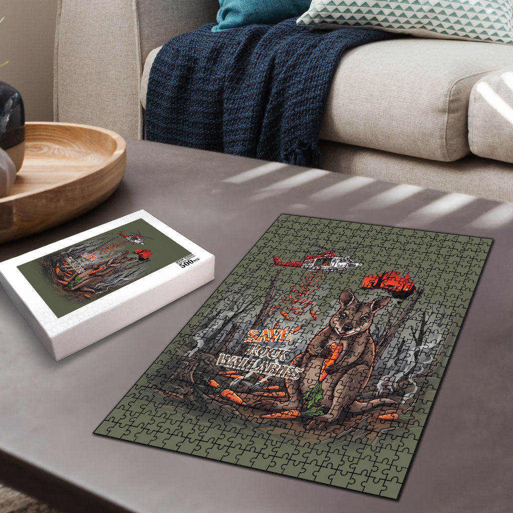 Save Rock Wallabies Australia 2026 Puzzle