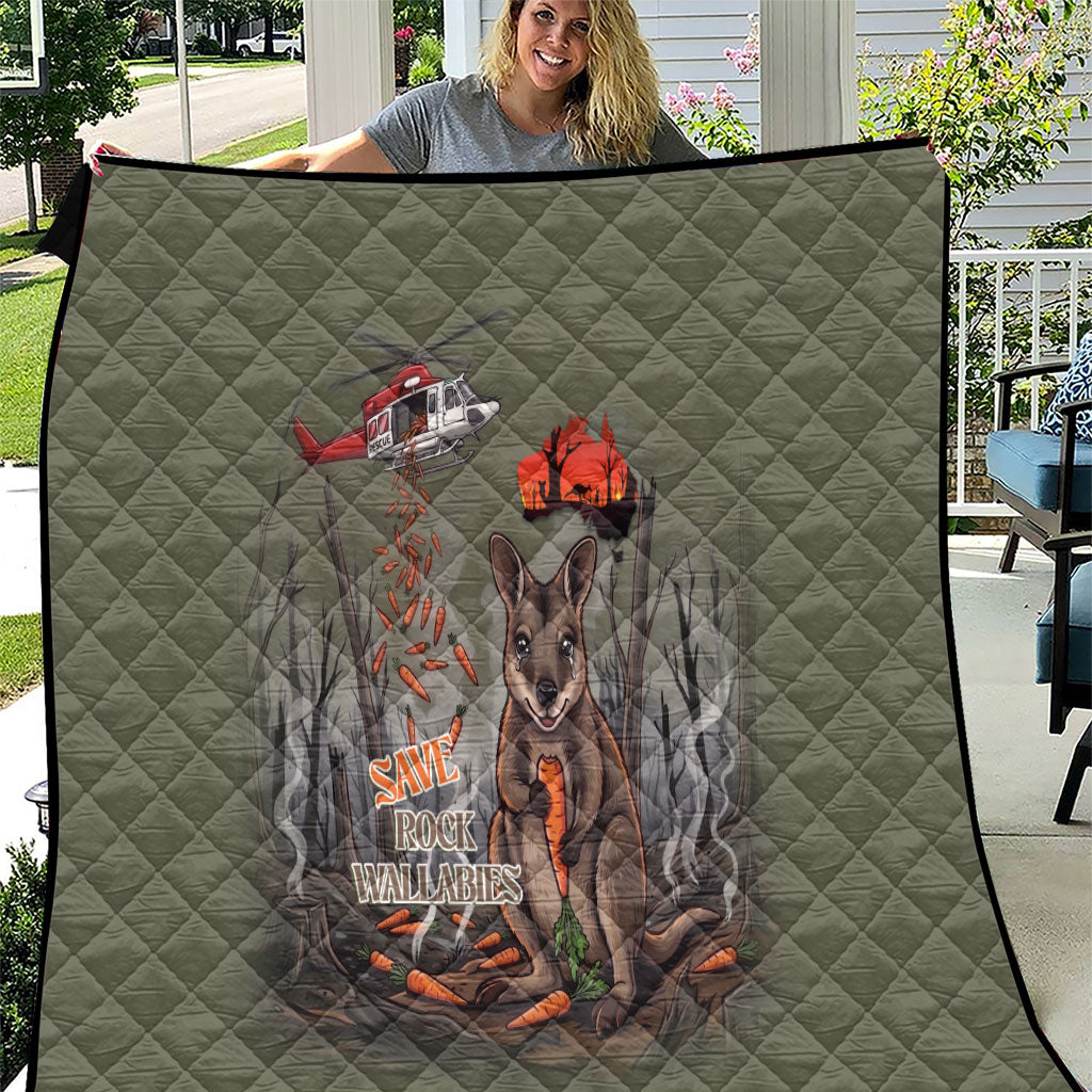 Save Rock Wallabies Australia 2026 Quilt