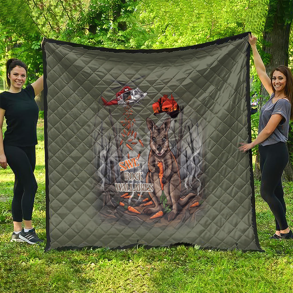 Save Rock Wallabies Australia 2026 Quilt