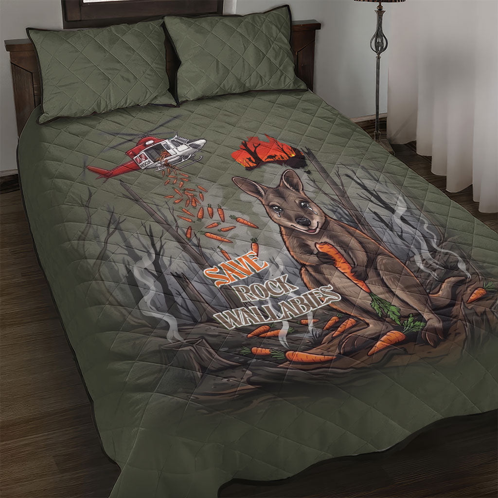 Save Rock Wallabies Australia 2026 Quilt Bed Set