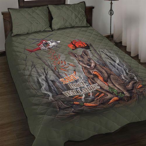 Save Rock Wallabies Australia 2026 Quilt Bed Set