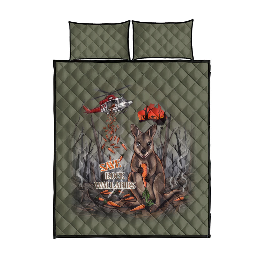 Save Rock Wallabies Australia 2026 Quilt Bed Set