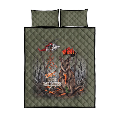 Save Rock Wallabies Australia 2026 Quilt Bed Set