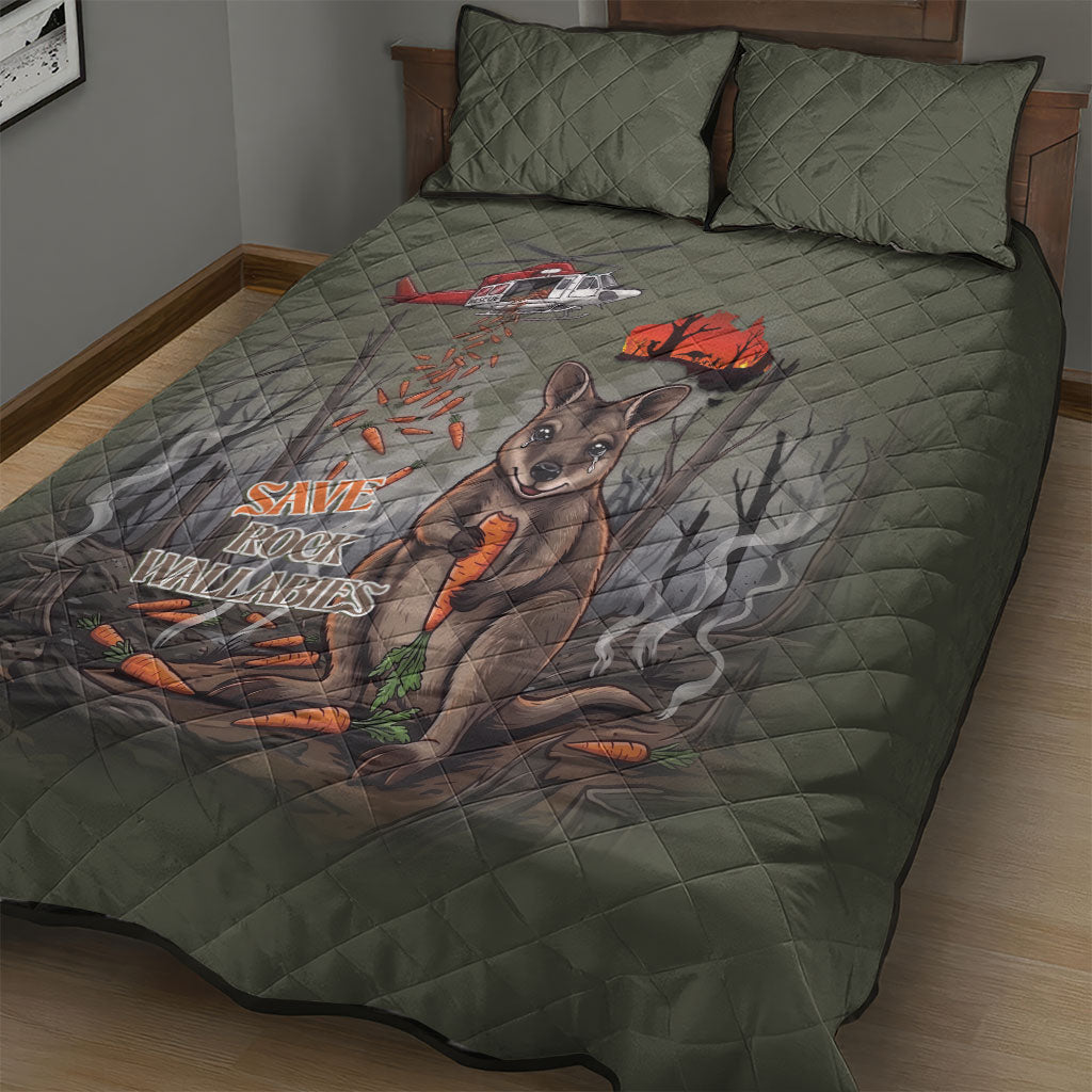 Save Rock Wallabies Australia 2026 Quilt Bed Set