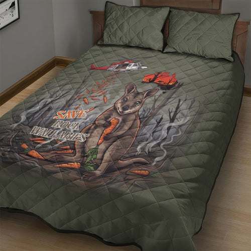 Save Rock Wallabies Australia 2026 Quilt Bed Set