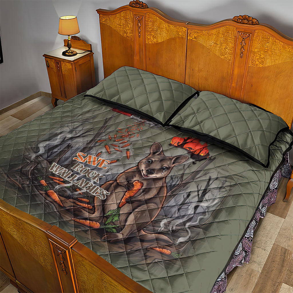 Save Rock Wallabies Australia 2026 Quilt Bed Set
