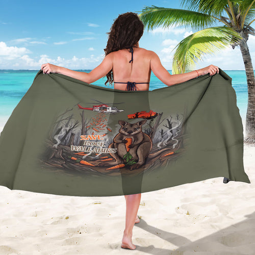 Save Rock Wallabies Australia 2026 Sarong