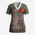 Save Rock Wallabies Australia 2026 Scrub Top