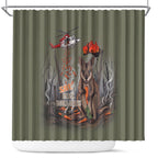 Save Rock Wallabies Australia 2026 Shower Curtain